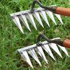 WurzelnMeister | Robuster Unkrautrechen für den Garten