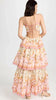 BlumenLux | Romantisches Spitzen-Maxikleid mit Volants