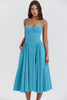 KorsetTraum | Ärmelloses Midi-Kleid mit Figurformender Passform
