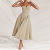 KorsetTraum | Ärmelloses Midi-Kleid mit Figurformender Passform