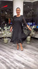 AnmutFluss | Elegantes A-Linien Kleid mit Schmetterlingsärmeln für Damen