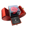 Ewige Rose | Schmuckbox mit Elegante Halskette