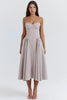 KorsetTraum | Ärmelloses Midi-Kleid mit Figurformender Passform