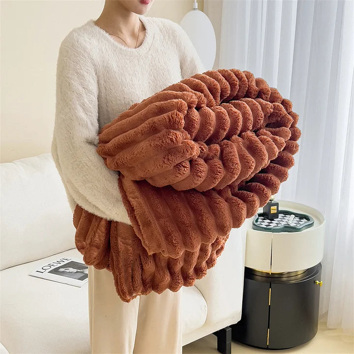 FlauschDecke | Luxuriöse Kuscheldecke für ultimativen Komfort
