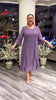 AnmutFluss | Elegantes A-Linien Kleid mit Schmetterlingsärmeln für Damen