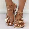 HerzSchritt | Stylische Sandalen mit Herz-Dekor & Komfort-Sohle