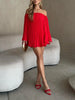 BrisenSet | Elegantes Bandeau Shorts Set mit Plissee-Design