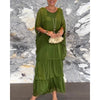 EleganzFluss | Luftiges Boho-Maxikleid mit Schichten für einen Stilvollen Look
