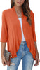 SanfterFluss | Damen Leichter Open Front Cardigan für Jeden Anlass