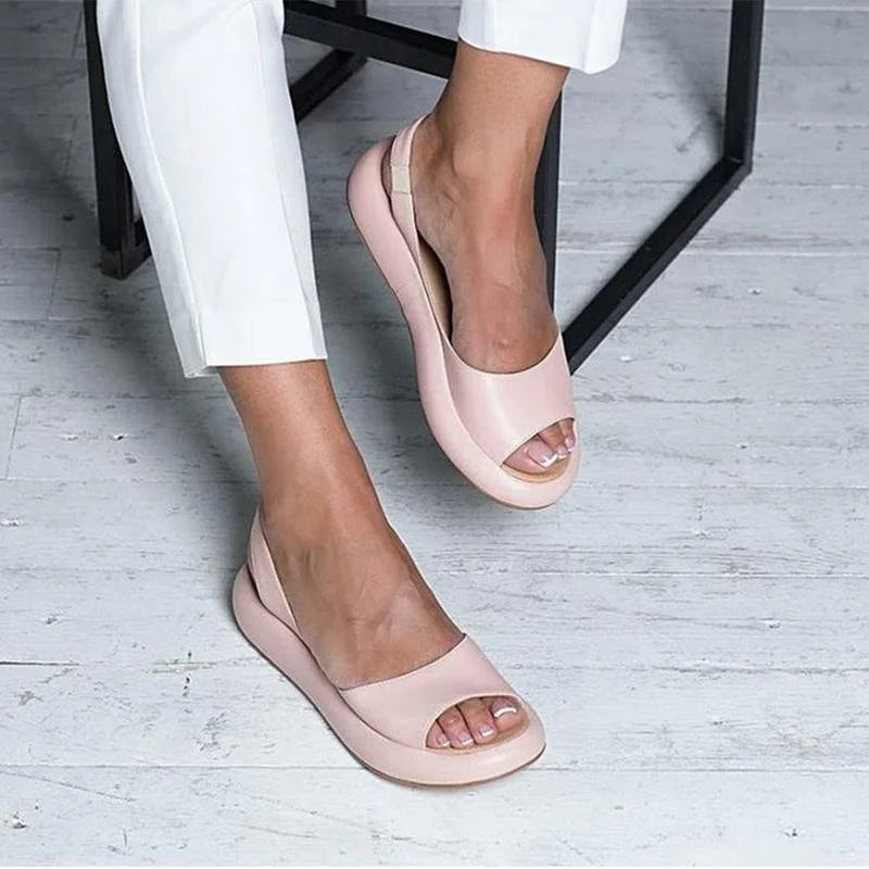 KomfortPur | Luftige Slingback-Sandalen für den Sommer