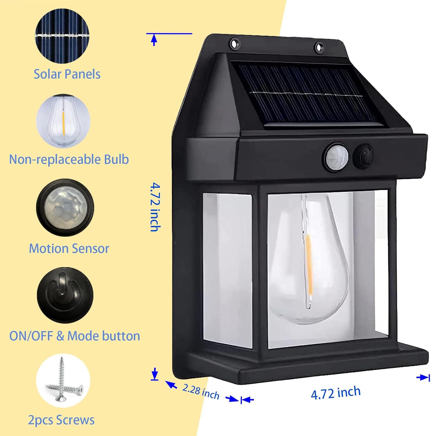 SunMotion - Solar Sensor Wandleuchten 1+1 GRATIS