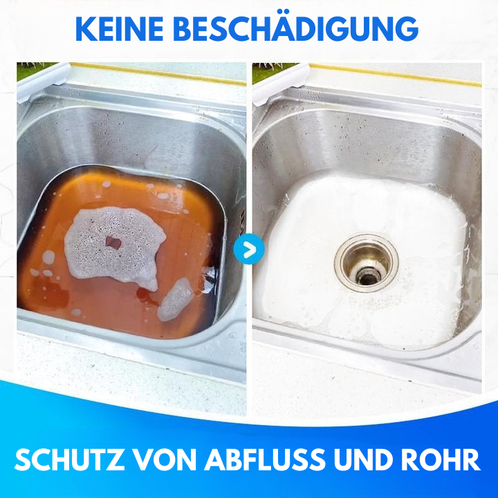 InstaFlow | Leistungsstarker Abflussreiniger für Spülbecken und Rohre