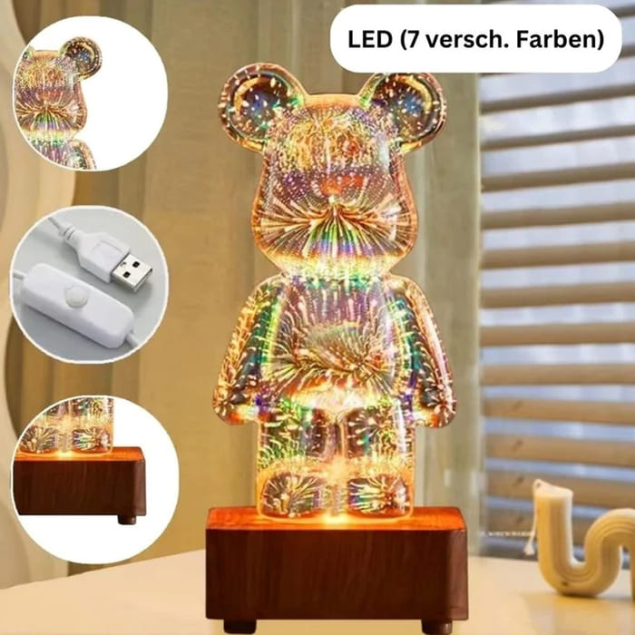 ShineBär - 3D LED Licht für Magische Atmosphäre