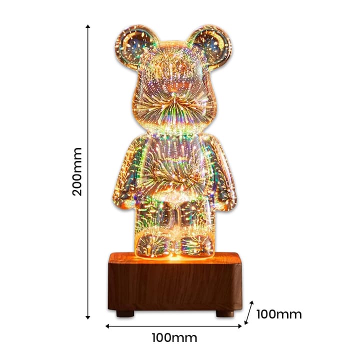 ShineBär - 3D LED Licht für Magische Atmosphäre