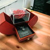 Ewige Rose | Schmuckbox mit Elegante Halskette