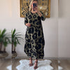StilSanft | Lässiges Maxikleid mit Trendigem Leopardenmuster