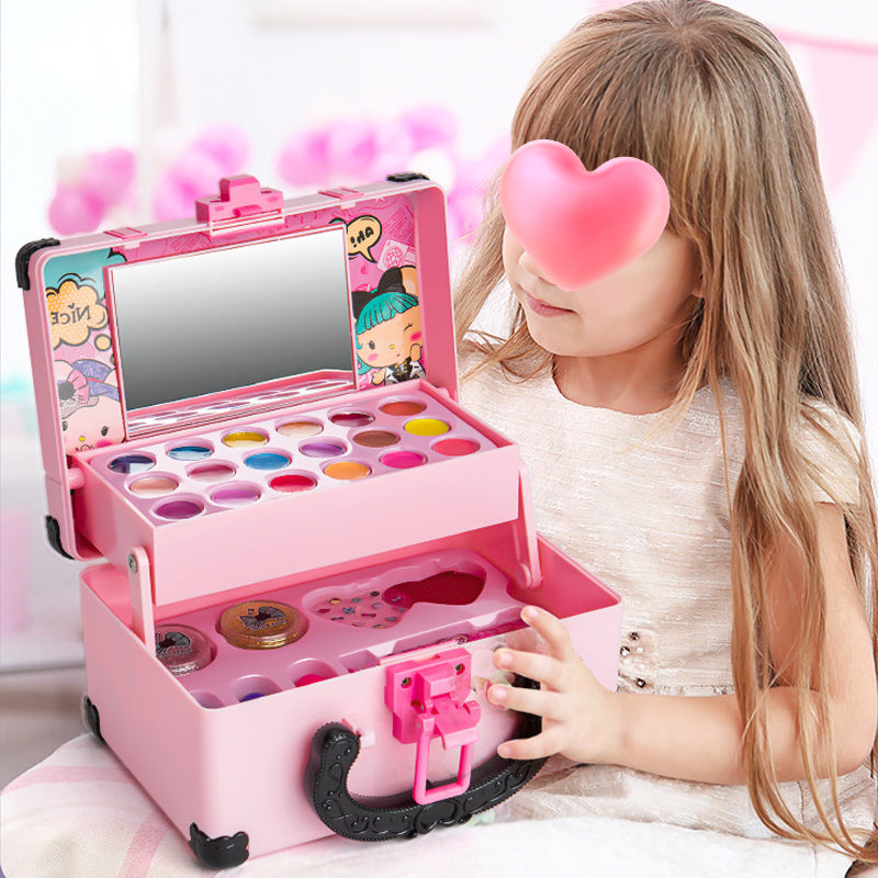 Abwaschbares Kinder-Makeup Beauty Kit