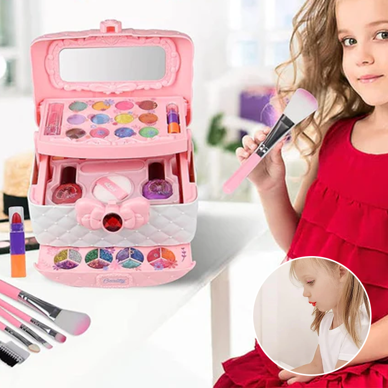 Abwaschbares Kinder-Makeup Beauty Kit