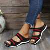 Die orthopädischen Sandalen aus Leder