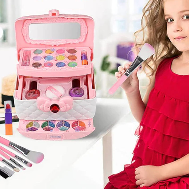 Abwaschbares Kinder-Makeup Beauty Kit