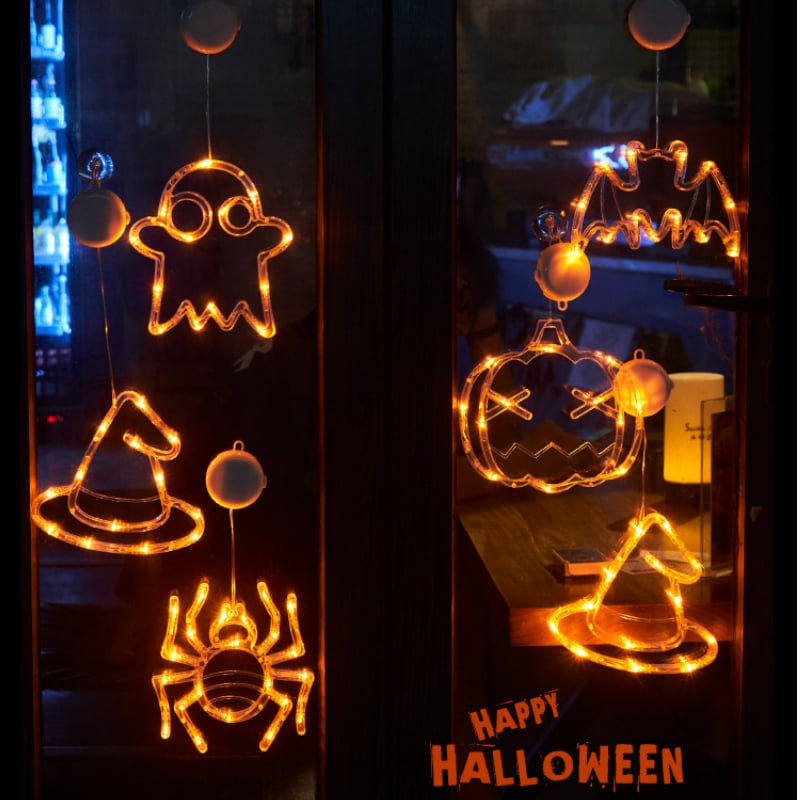 Halloween Fensterlichter