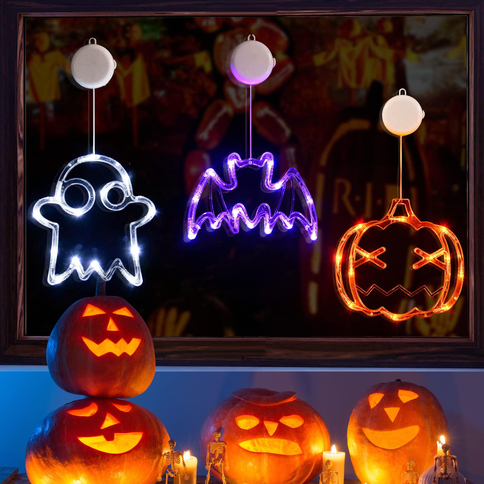 Halloween Fensterlichter