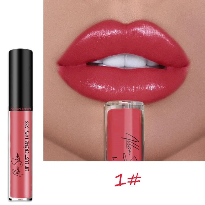 Wasserfester und wischfester Lipgloss (1 + 1 KOSTENLOS)