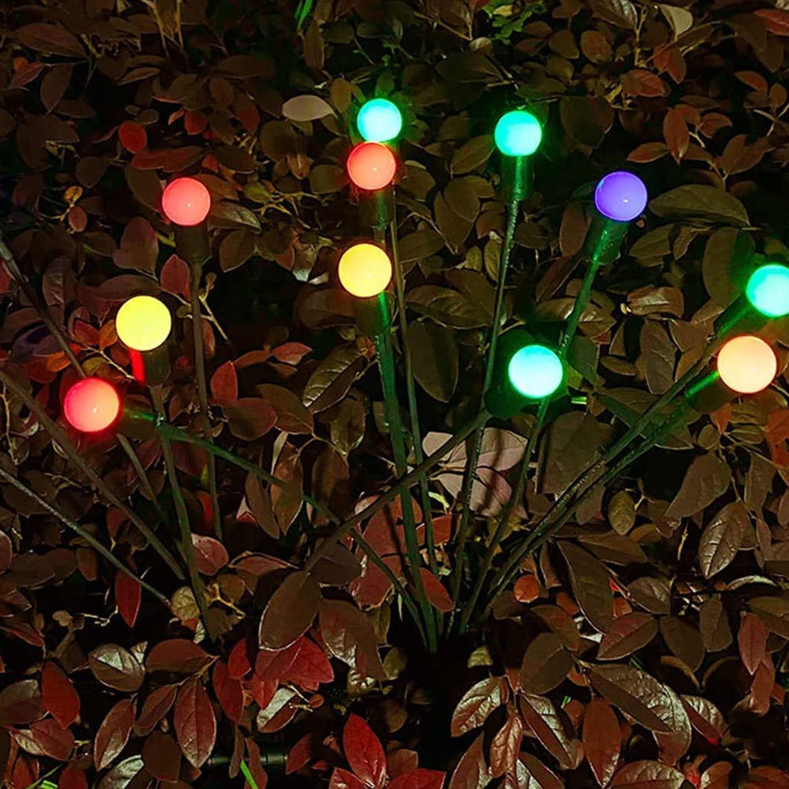 Solarbetriebene Glühwürmchen-Lampen