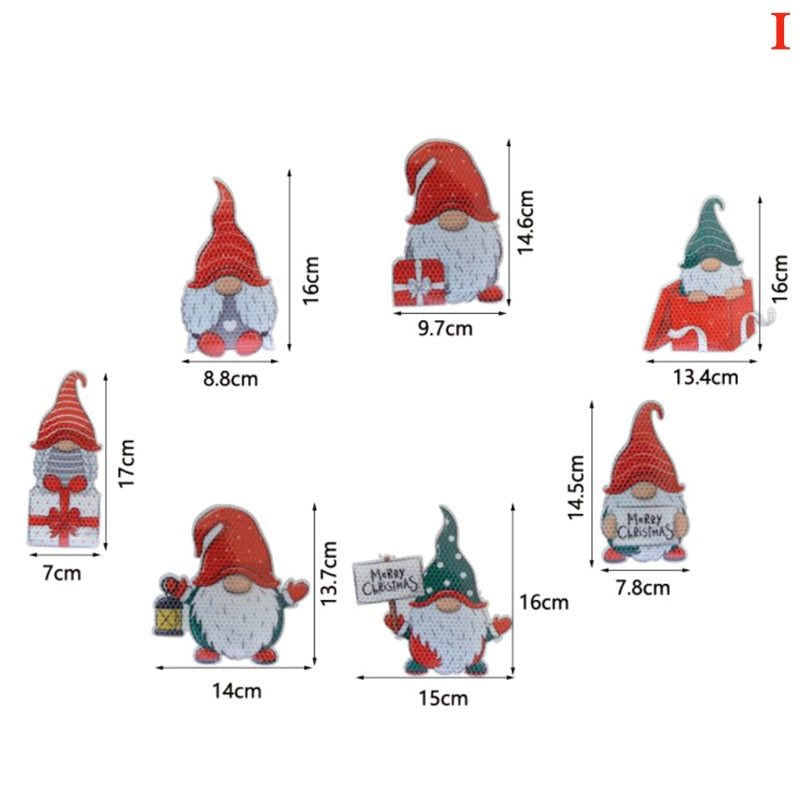 Reflektierende & magnetische Weihnachtsdekoration l Perfekt für Weihnachten