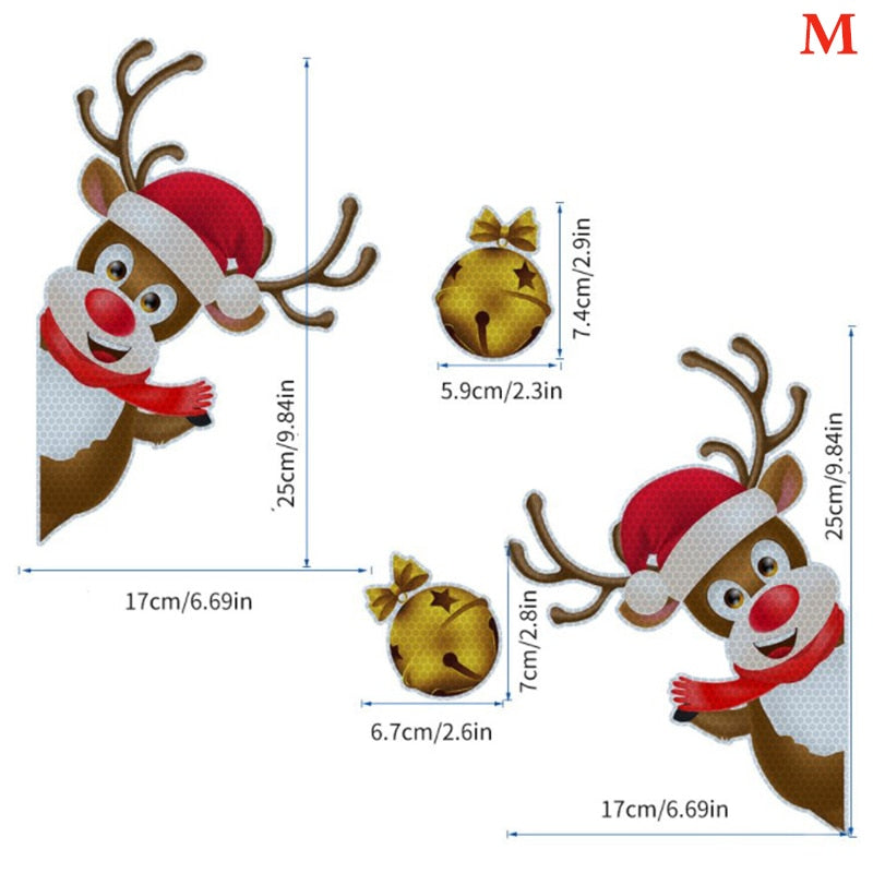 Reflektierende & magnetische Weihnachtsdekoration l Perfekt für Weihnachten