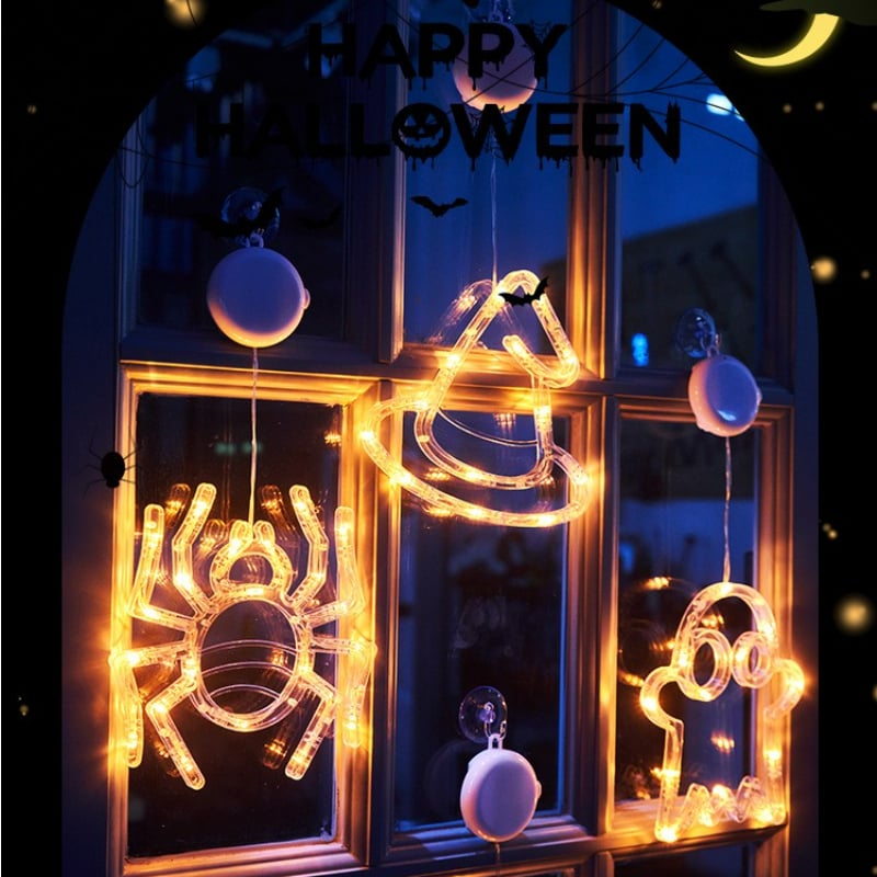 Halloween Fensterlichter